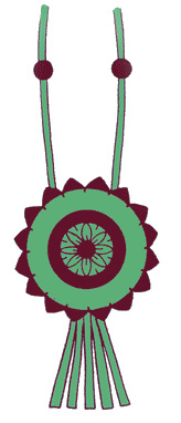 Кулон из кожи или замши - www.HolidaySoon.org